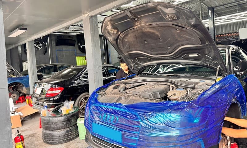 các lỗi xe audi thường thấy khi sửa chữa tại gt auto