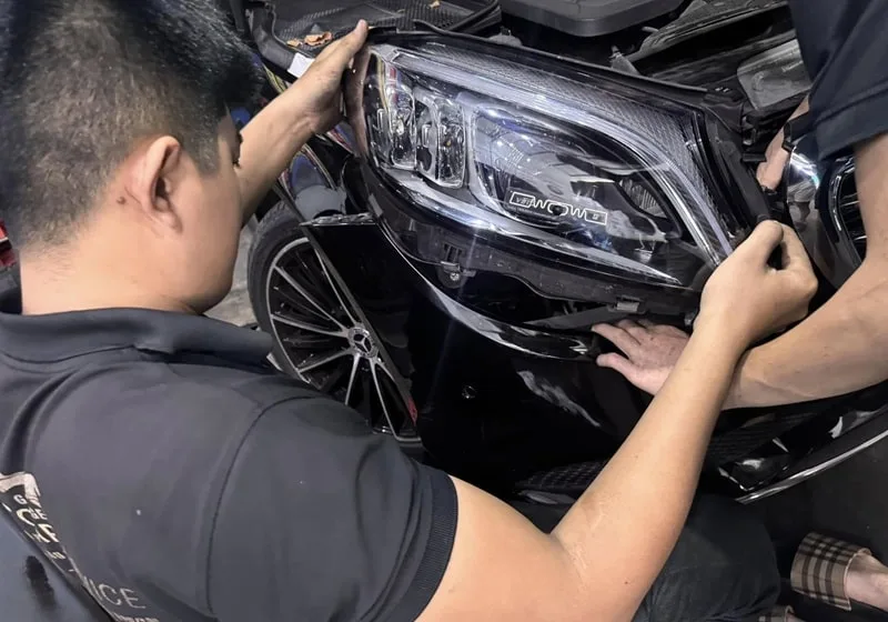 chuyên sửa xe mercedes uy tín
