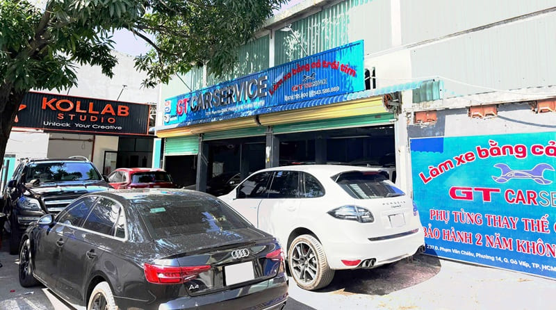 dịch vụ sửa xe porsche tại gt auto