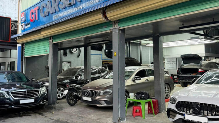 gara sửa xe mercedes tại tphcm uy tín