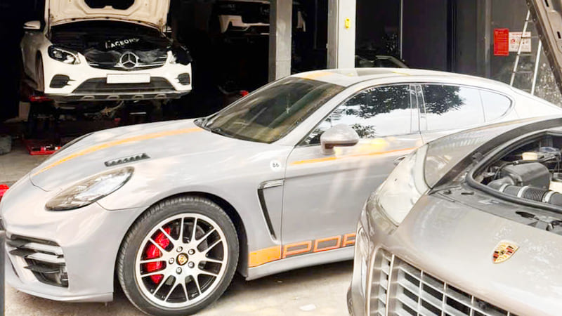 gara sửa xe porsche tại tphcm uy tín