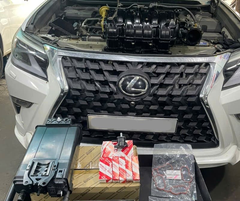 mốc bảo dưỡng xe lexus cơ bản