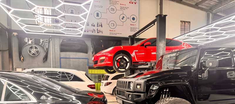 sửa ô tô porsche chuyên nghiệp