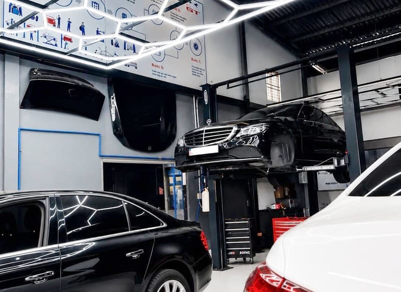 yêu cầu của gara chuyên mercedes