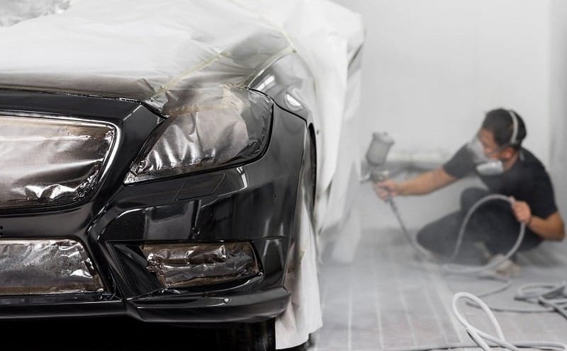 dấu hiệu cần sơn xe sang