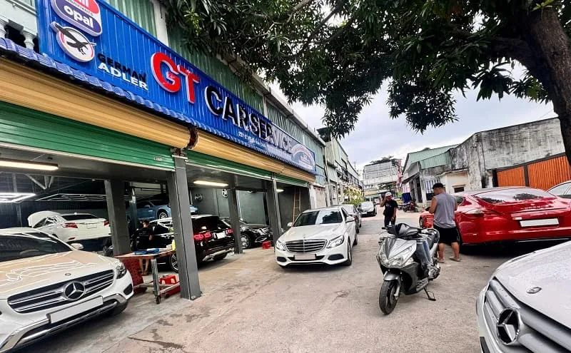 gara bảo dưỡng xe hơi gt auto
