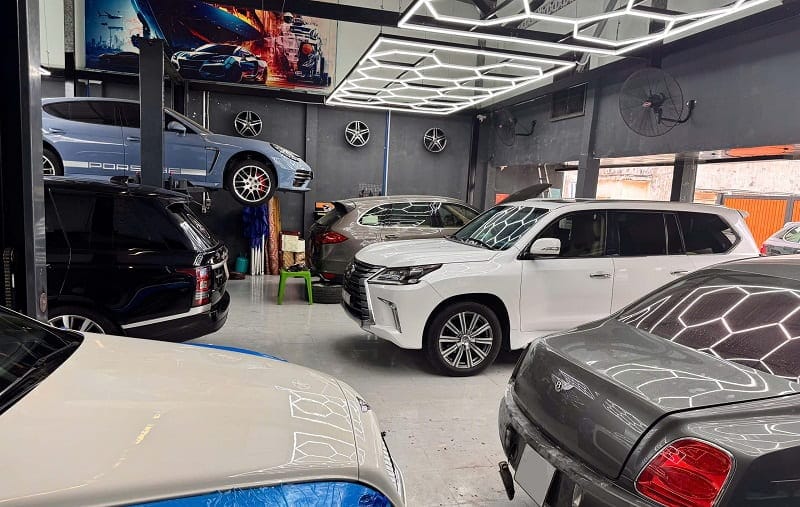 gara chuyên sửa xe sang tại gò vấp