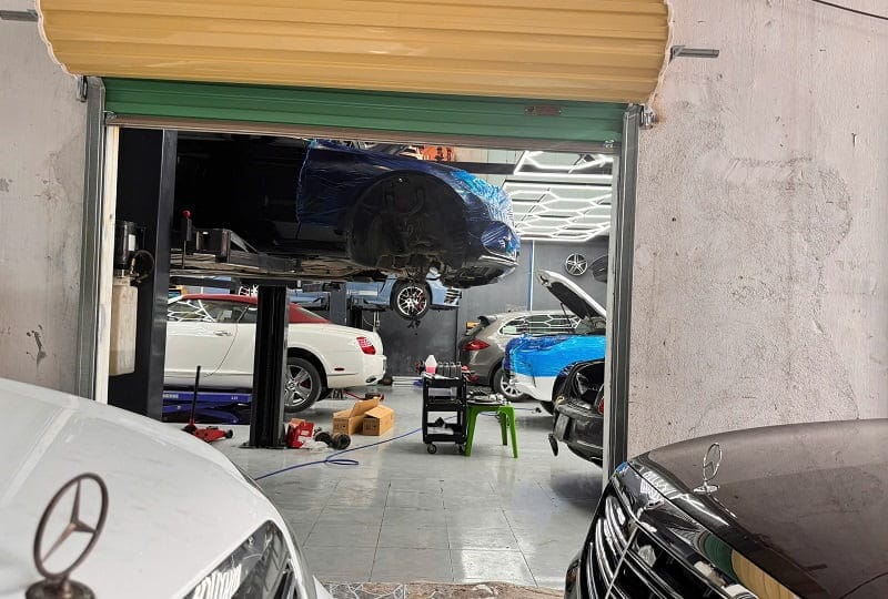 gara gt auto sơn tại gò vấp