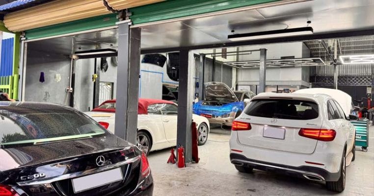 sửa động cơ mercedes tại gò vấp tphcm