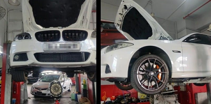 sửa hộp số bmw tại gt auto