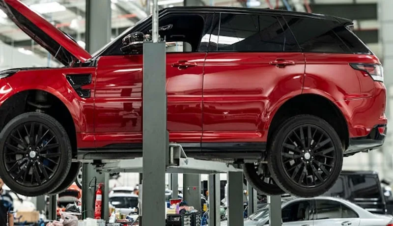 quy trình sửa gầm xe land rover chuyên nghiệp