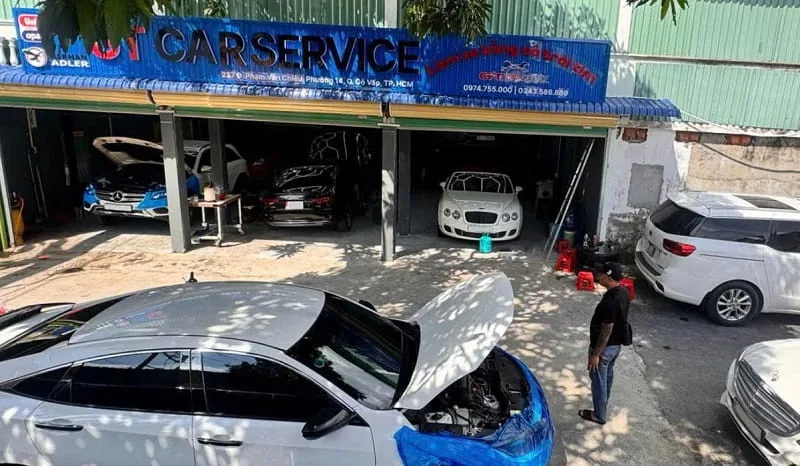 sửa xe ngập nước tại tphcm