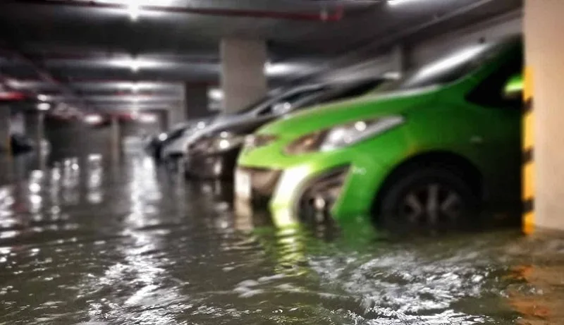 vì sao ô tô bị ngập nước