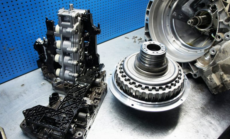 quy trình sửa hộp số xe audi