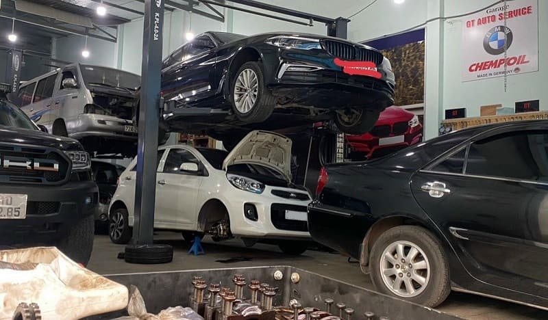 chuyên sửa ô tô 4-7 chỗ ở gia lai