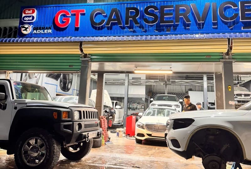 gara gt auto chuyên thước lái ô tô tại gia lai