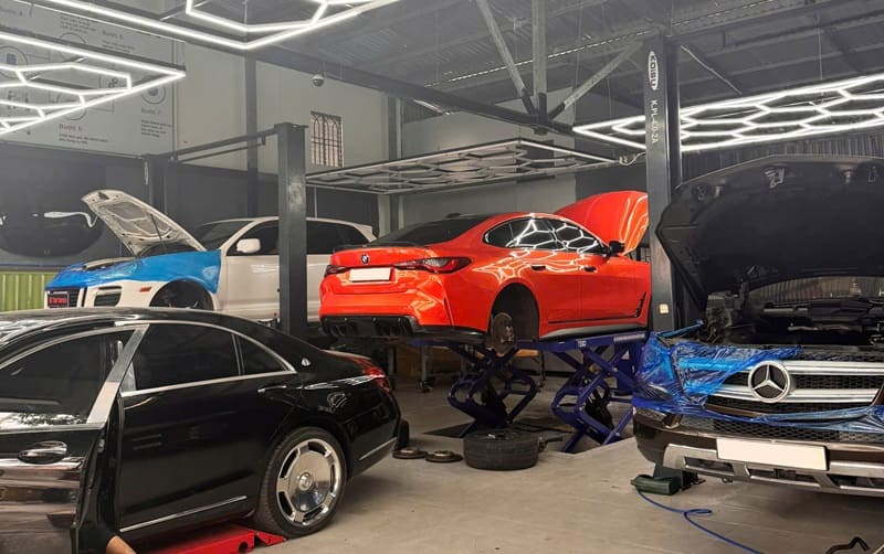 gara chuyên điều hòa ô tô tại gia lai