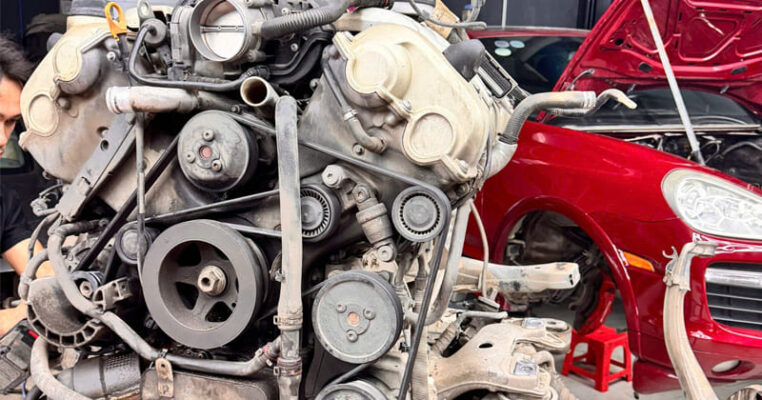 gara sửa chữa động cơ ô tô tại gia lai