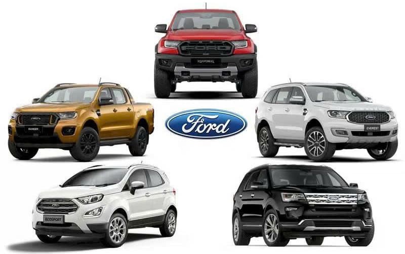 các dòng xe ford tại việt nam