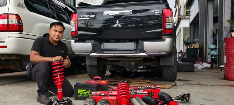 chuyên sửa chữa xe mitsubishi tại gò vấp