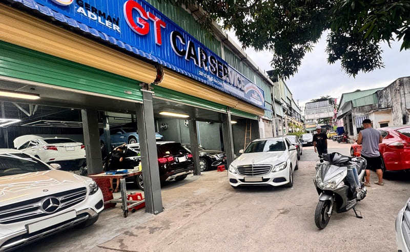 gara chuyên mitsubishi auto gt