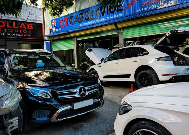 bảo dưỡng các dòng xe mercedes