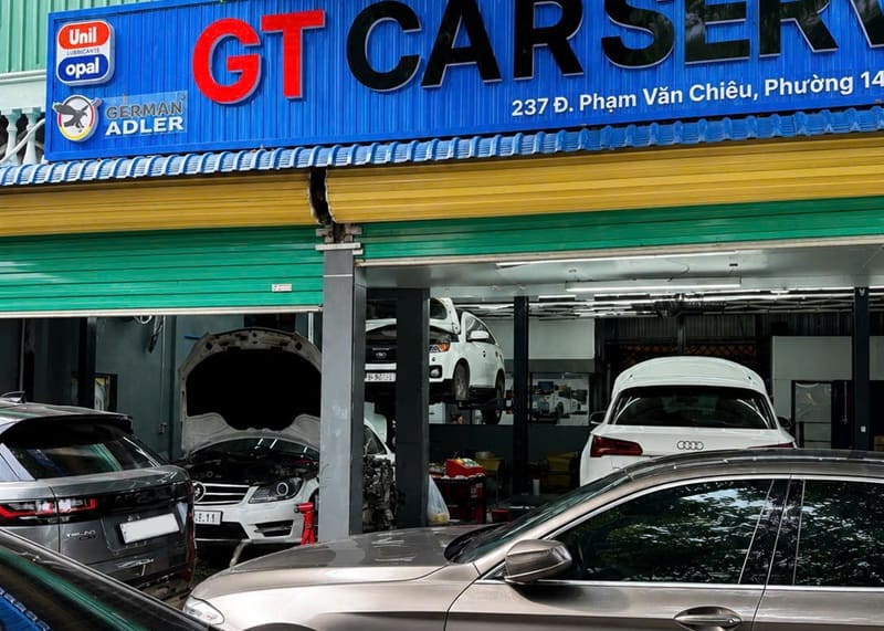 bảo dưỡng xe audi tại gt auto